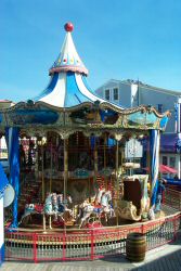 Carousel on Pier 39.