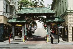 Gate to China Town.