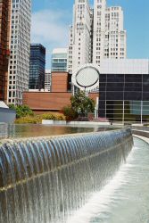 Yerba Buena Gardens and SF Moma.